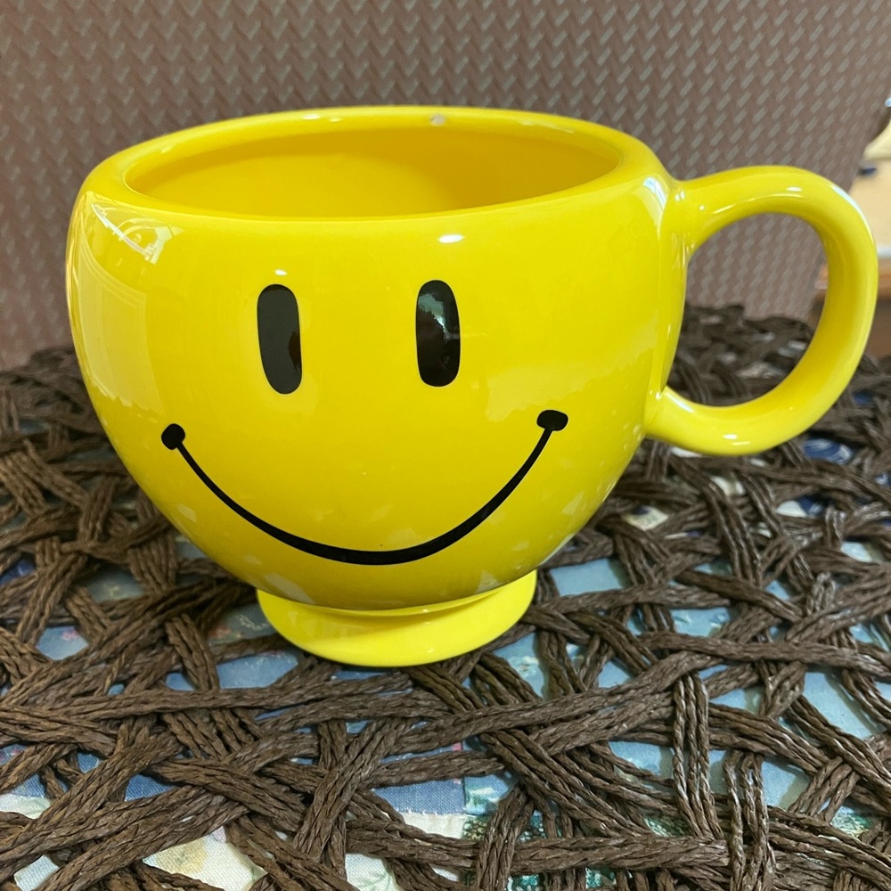 Yellow Smiley Face Mug my